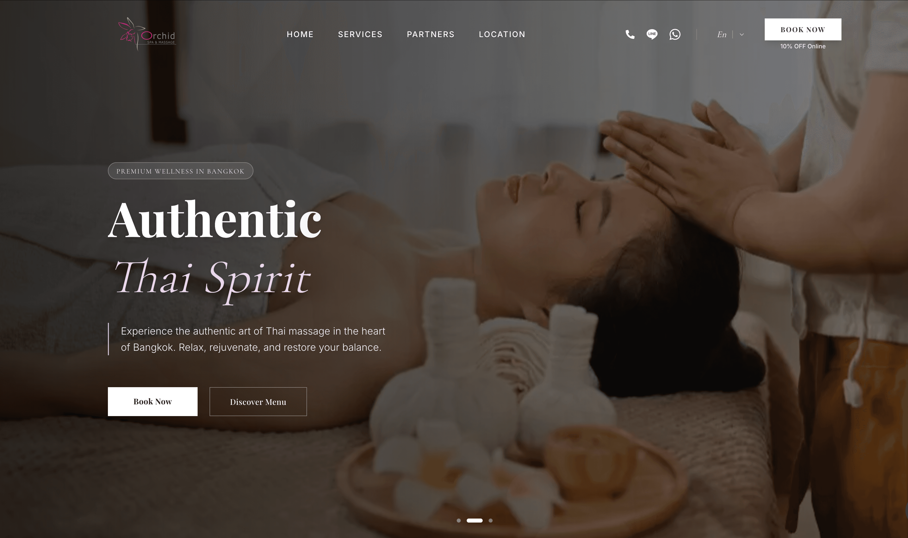 Orchid Spa 예약 시스템