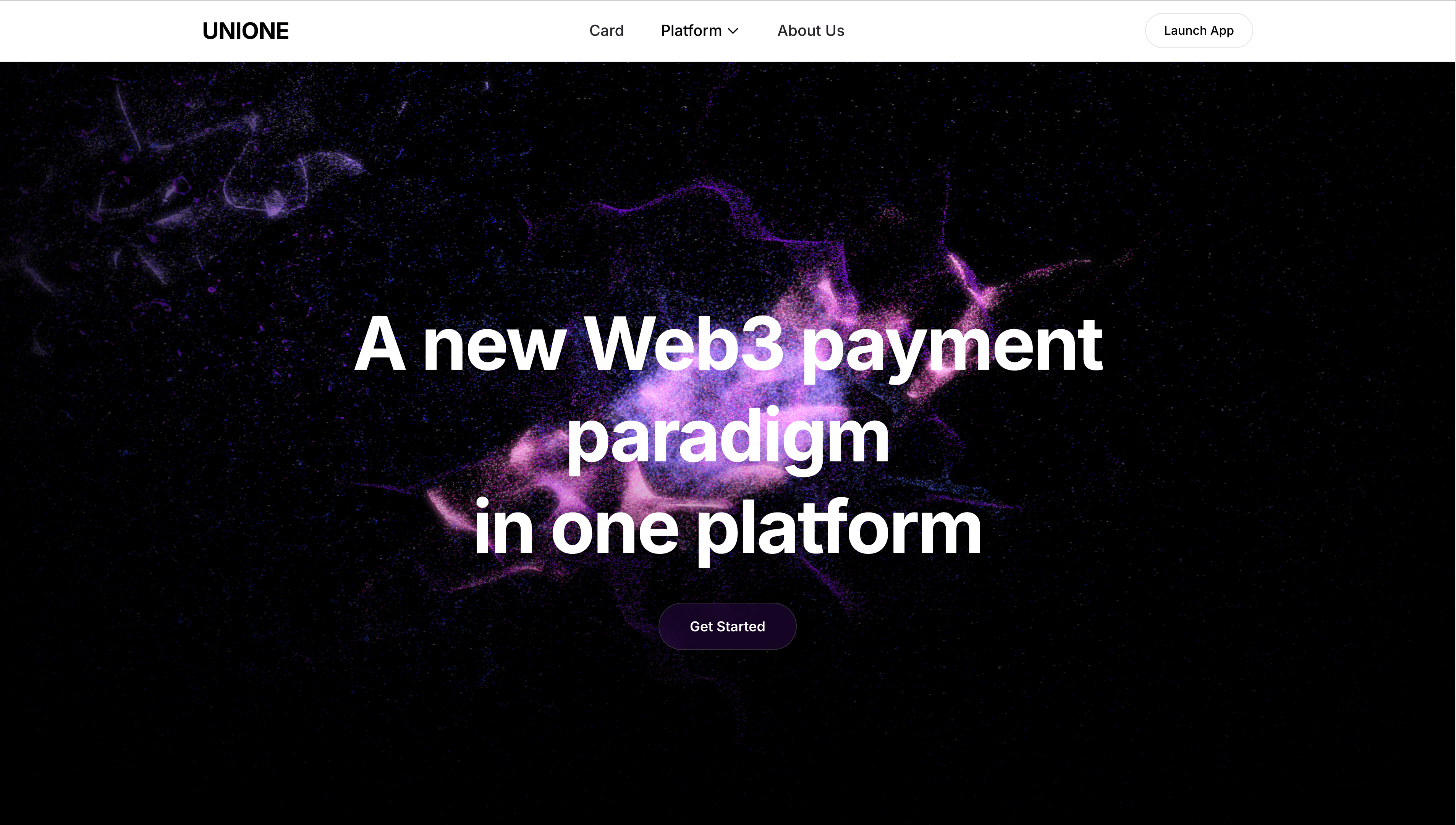 UNIONE Web3 핀테크 플랫폼